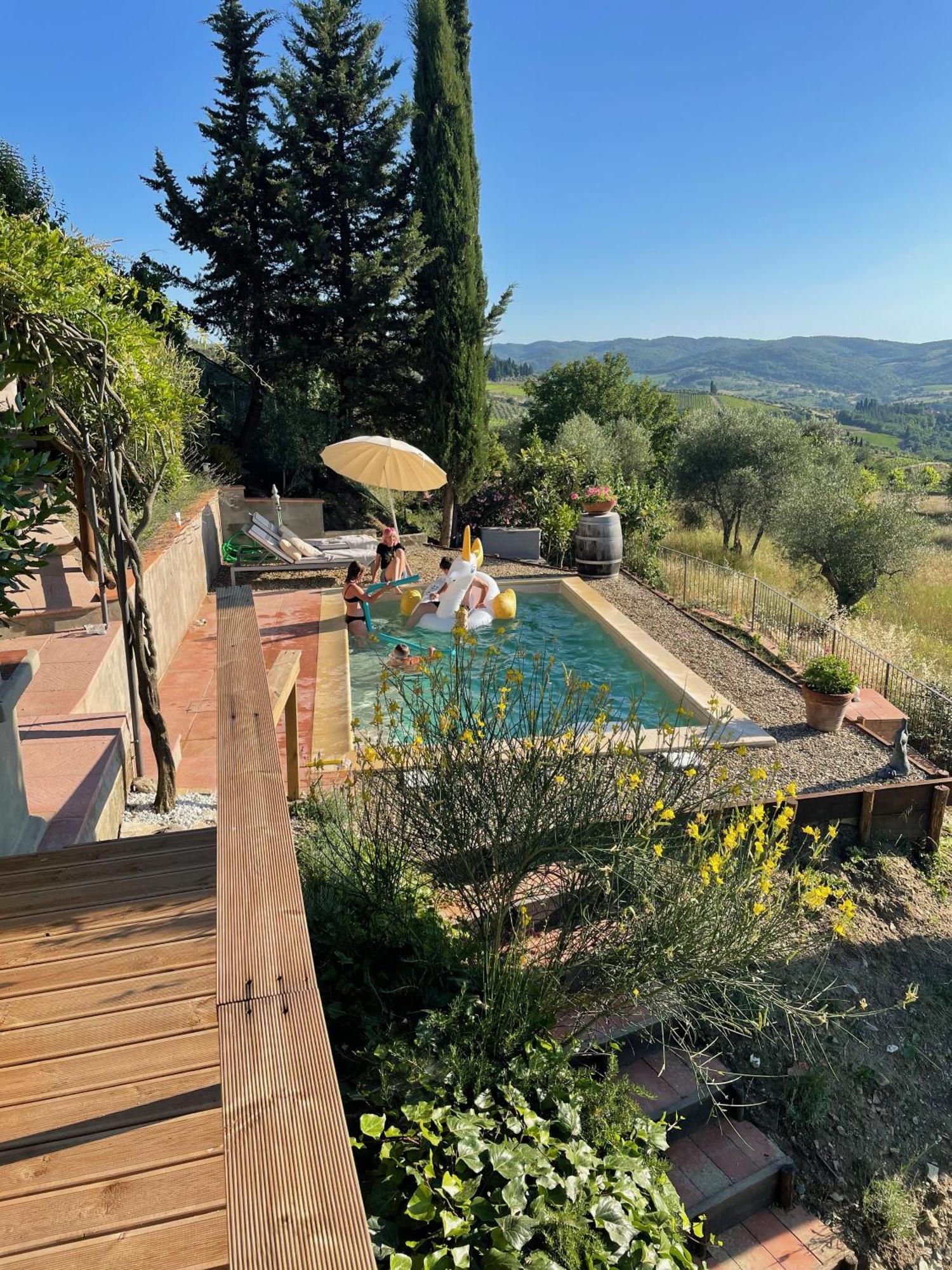 Casa Panzano Tuscany Panzano in Chianti Exterior foto